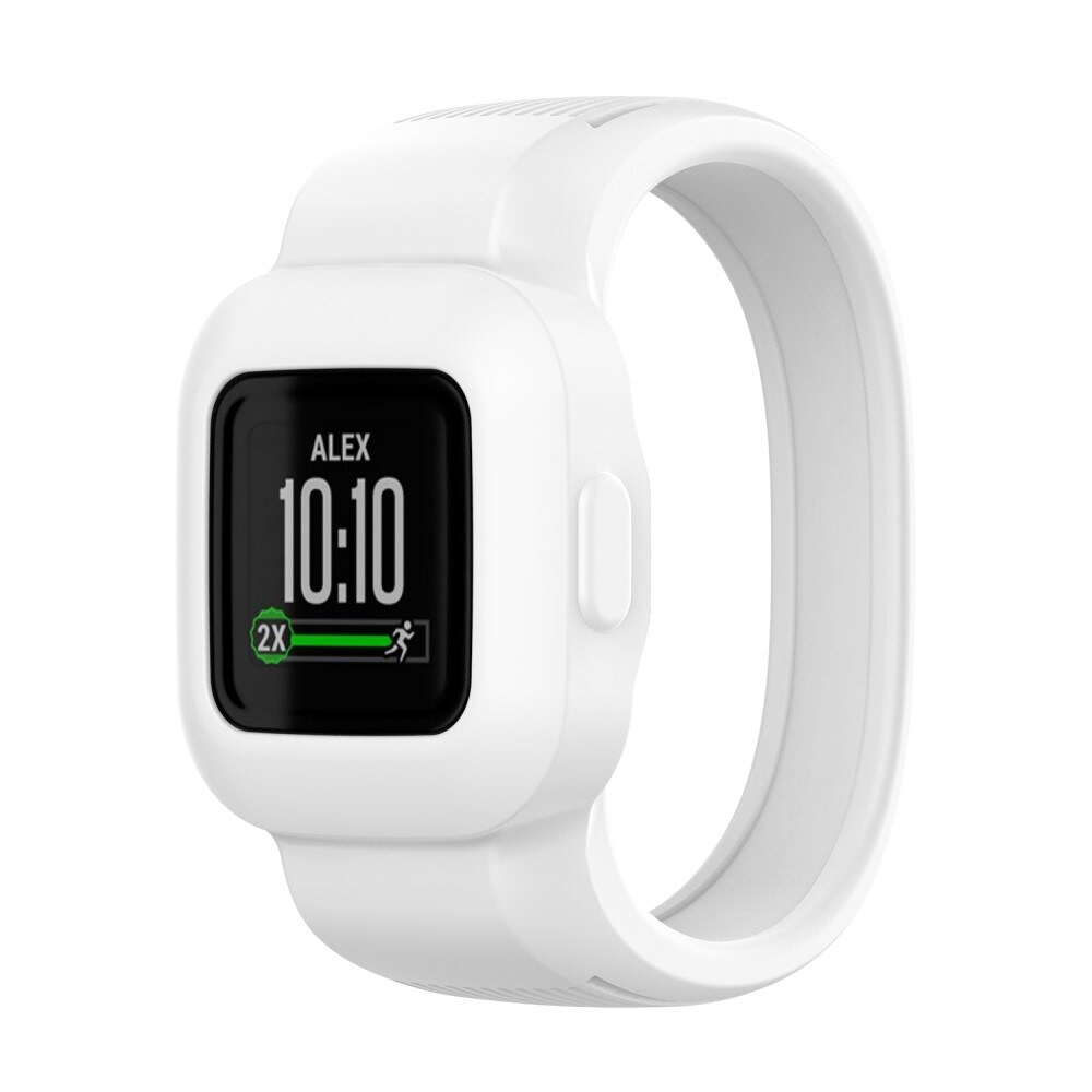 Garmin Vivofit Jr. 3 Armbånd i silikone, Hvid