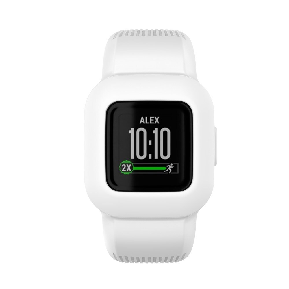 Garmin Vivofit Jr. 3 Armbånd i silikone, Hvid