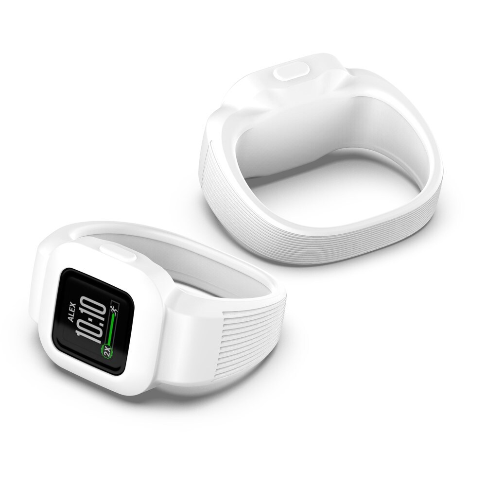 Garmin Vivofit Jr. 3 Armbånd i silikone, Hvid