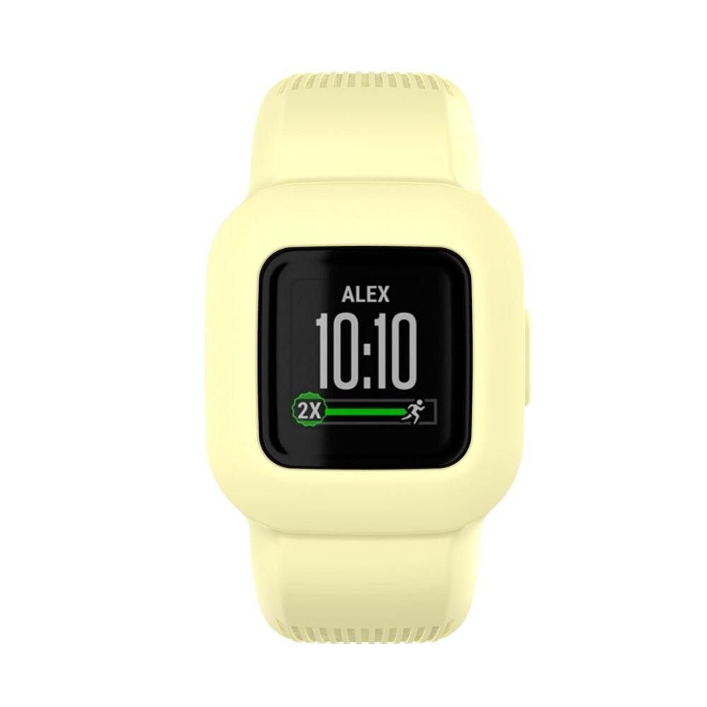 Garmin Vivofit Jr. 3 Armbånd i silikone, Gul