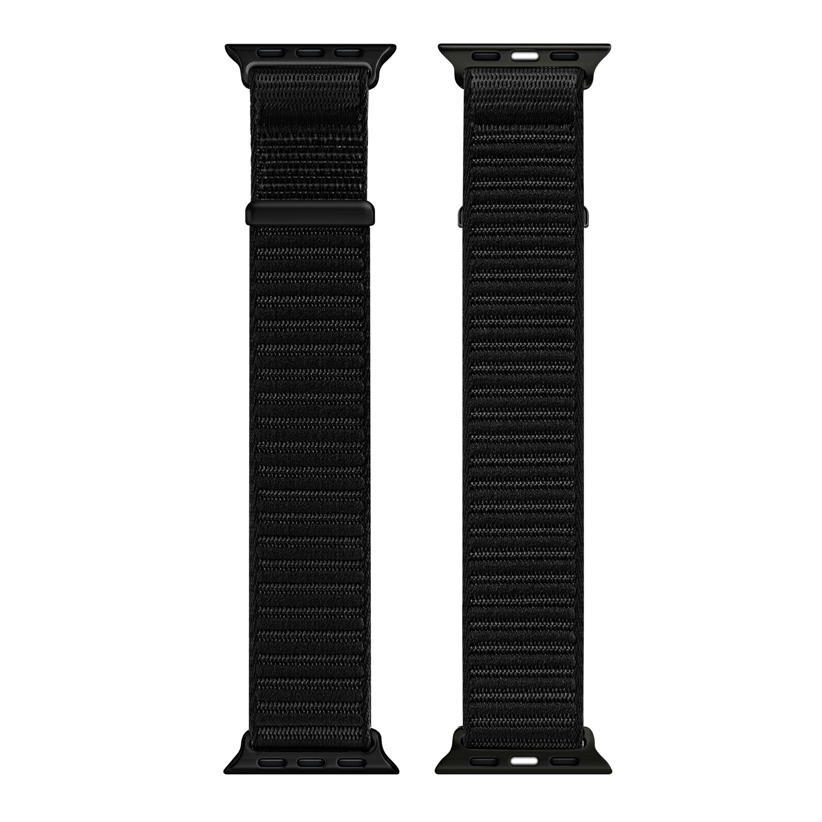 Apple Watch Series 11 42mm Nylonarmbånd, Sort