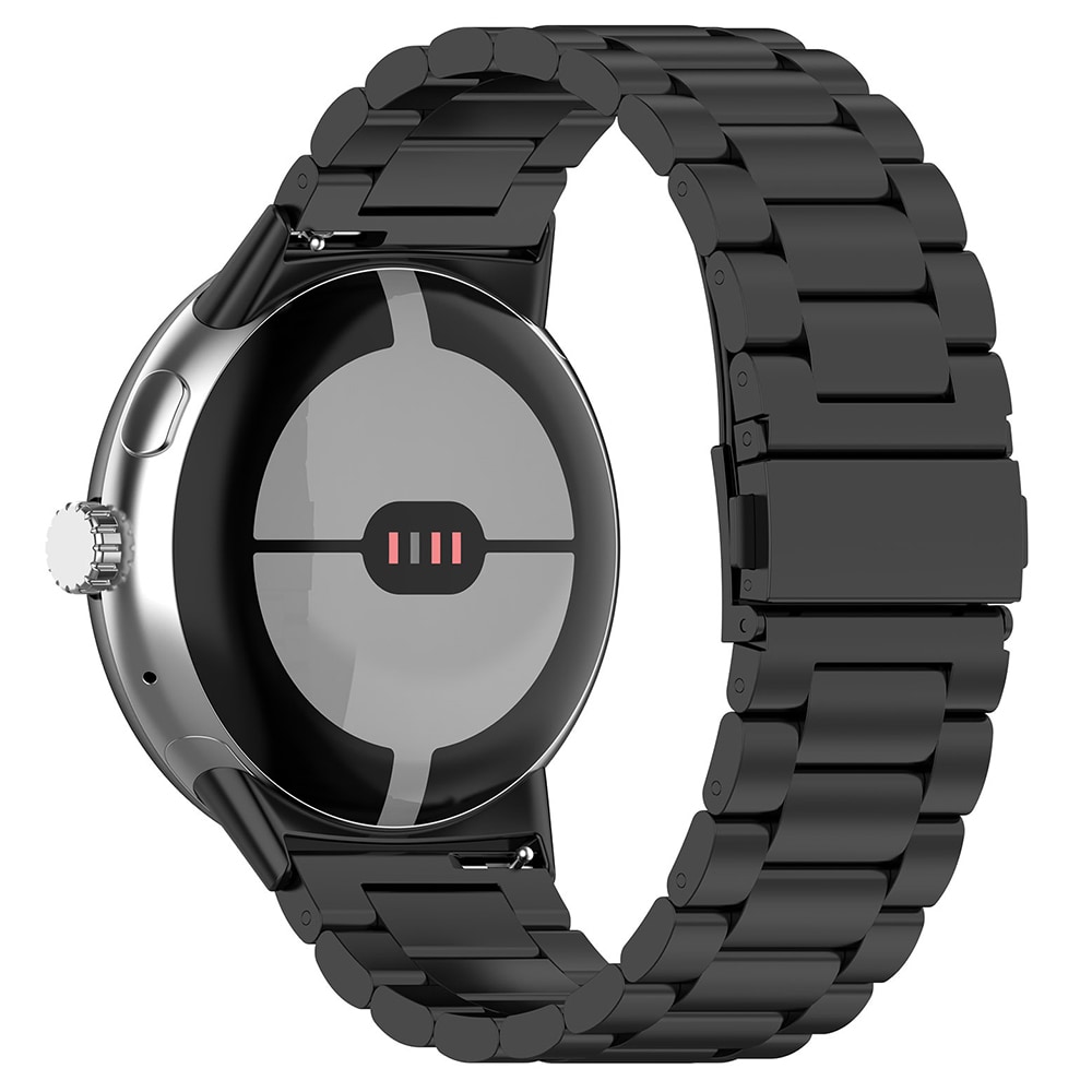 Google Pixel Watch Smart armbånd i titanium, Sort