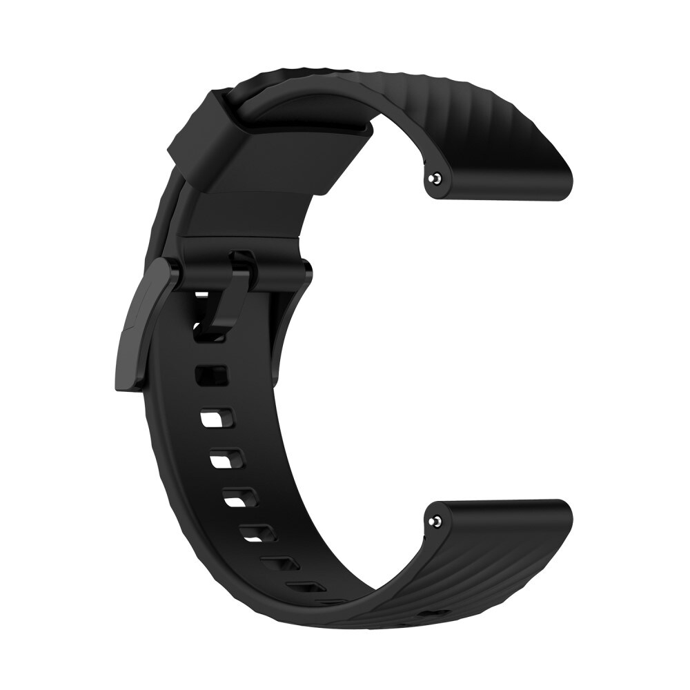  9 Baro/Suunto 7/Suunto 9 Armbånd i silikone, Sort