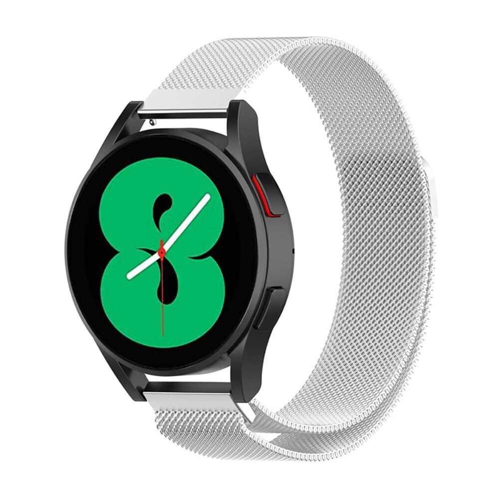 Samsung Galaxy Watch 5 44mm Armbånd Milanese Loop, Sølv