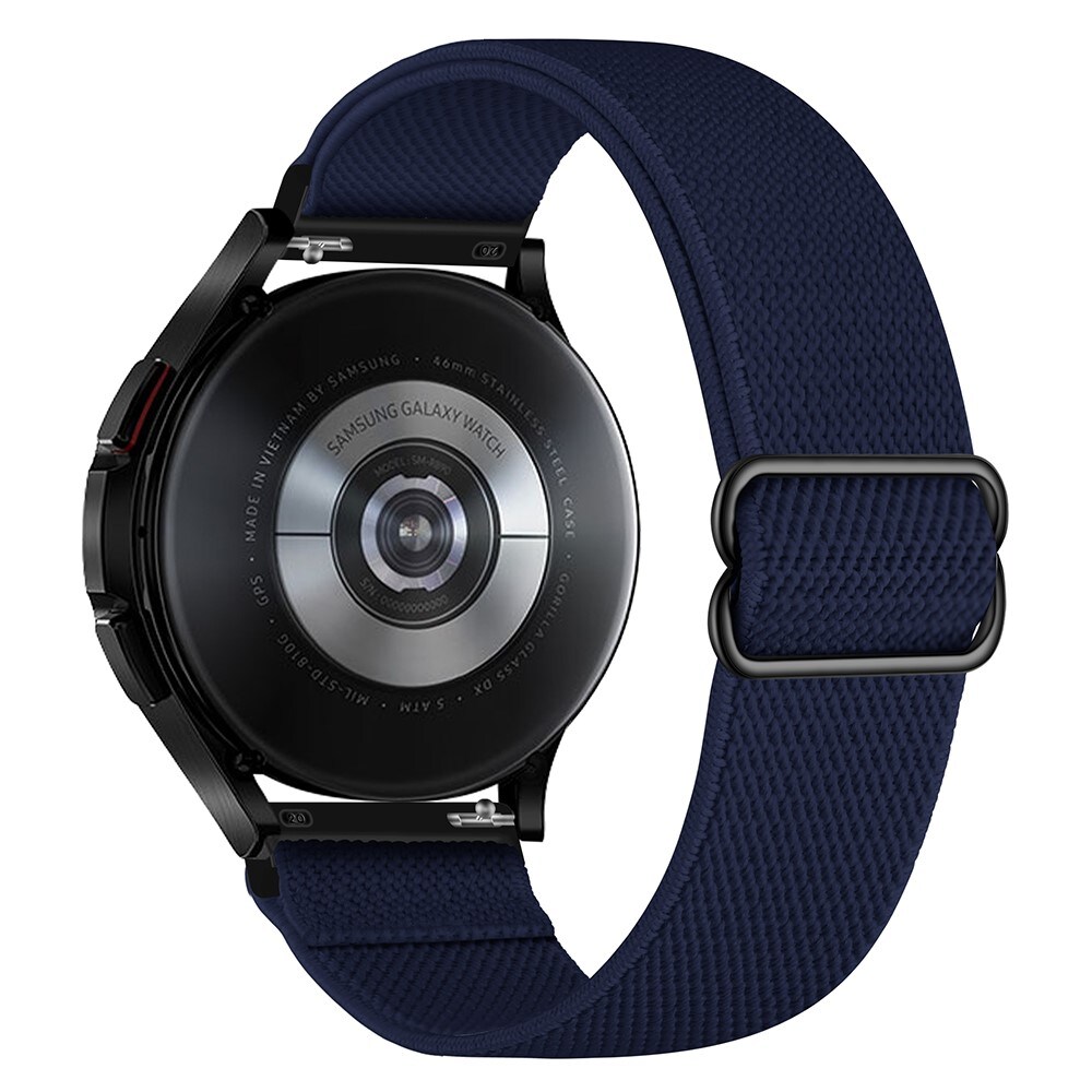Samsung Galaxy Watch 8 44mm Armbånd i elastik, Mørkeblå