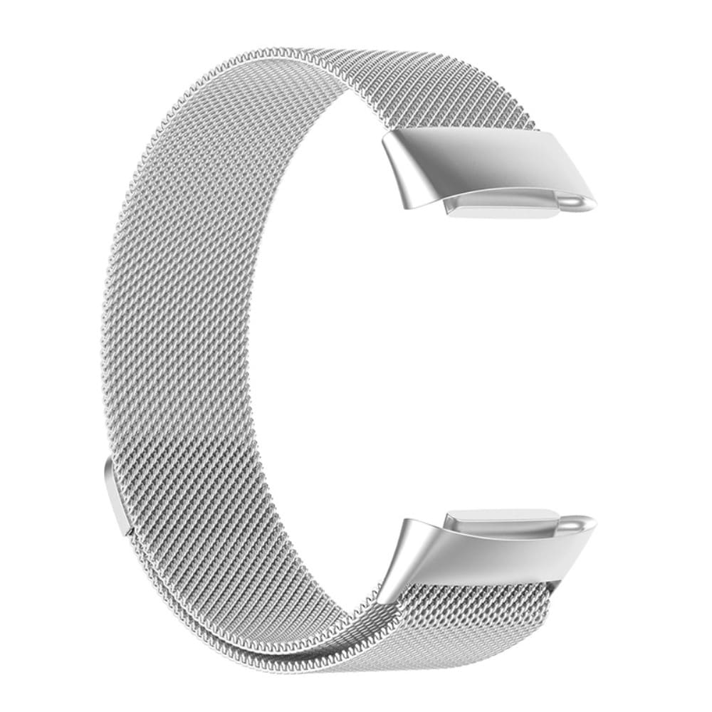 Fitbit Charge 5 Armbånd Milanese Loop, Sølv