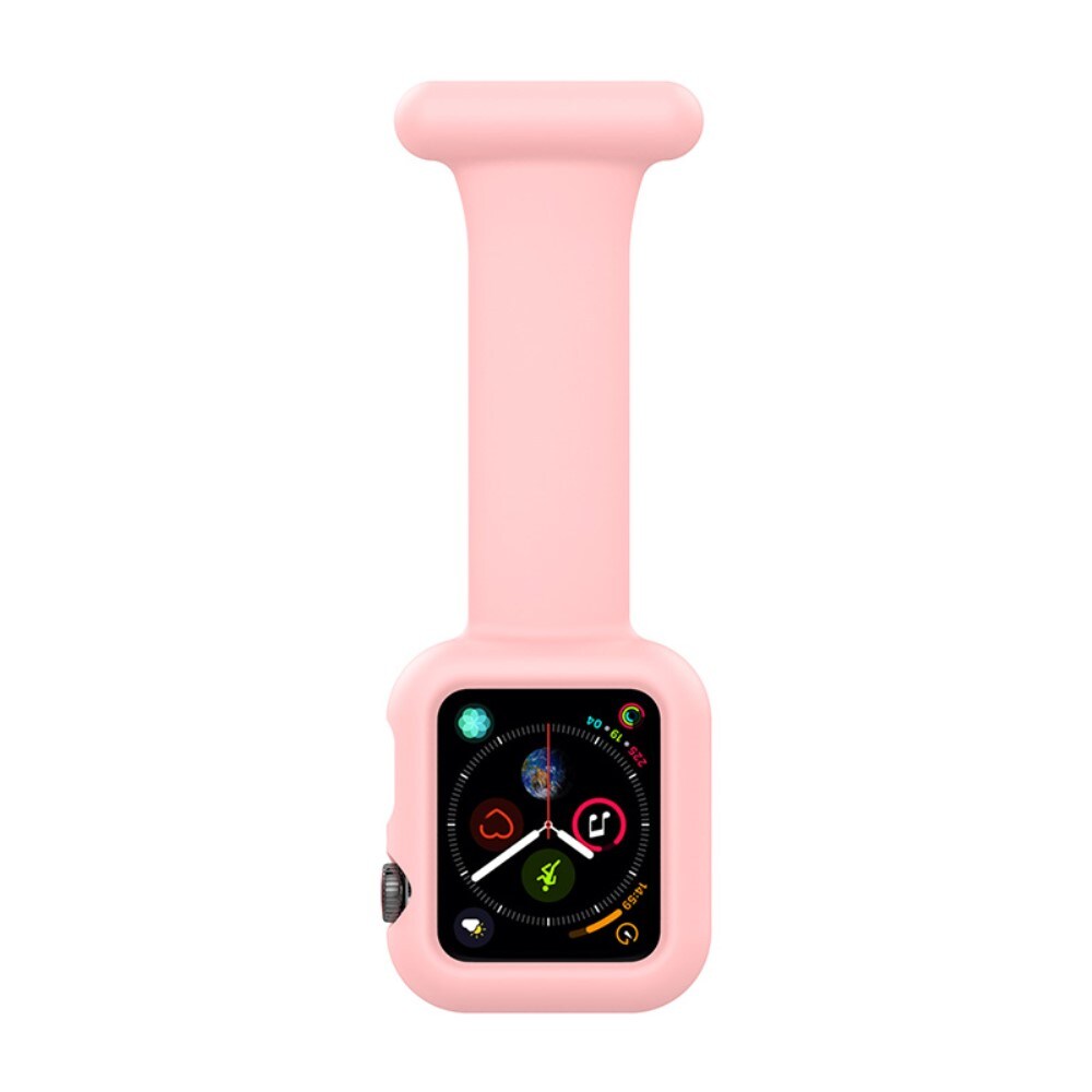 Apple Watch SE 3 40mm Sygeplejerskeur med cover, Lyserød