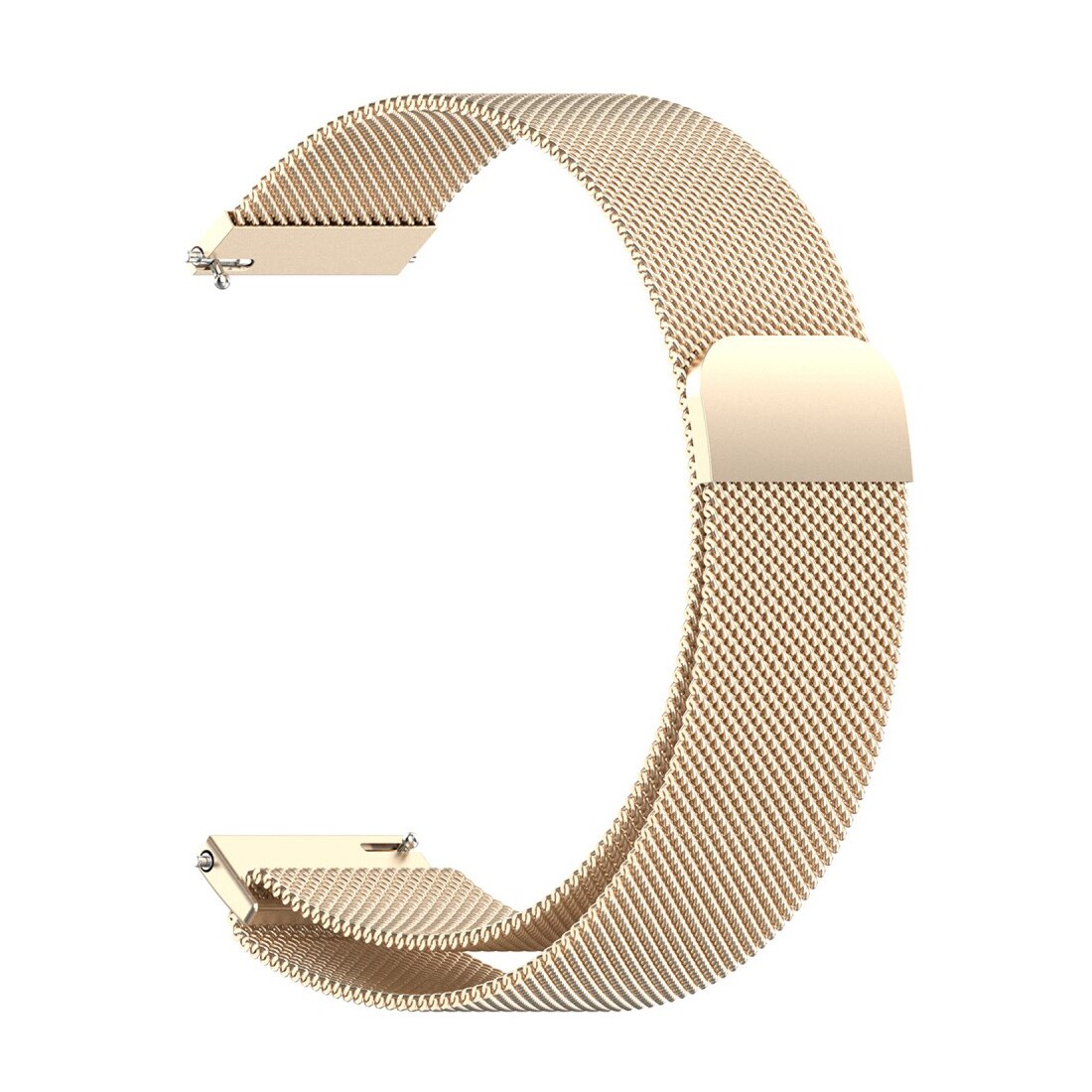 Samsung Galaxy Watch 8 44mm Armbånd Milanese Loop, Champagne guld