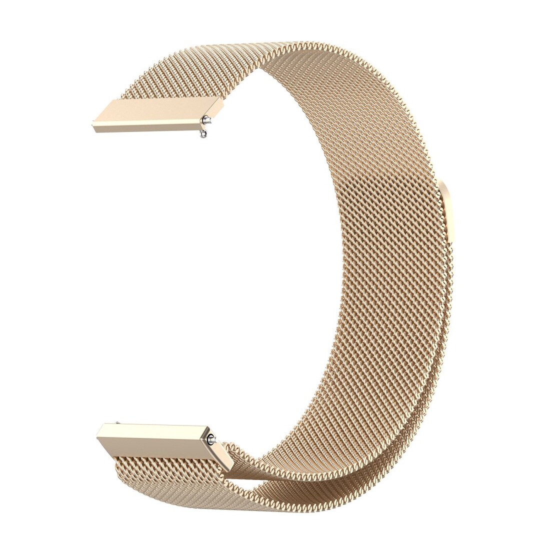 Samsung Galaxy Watch 8 44mm Armbånd Milanese Loop, Champagne guld