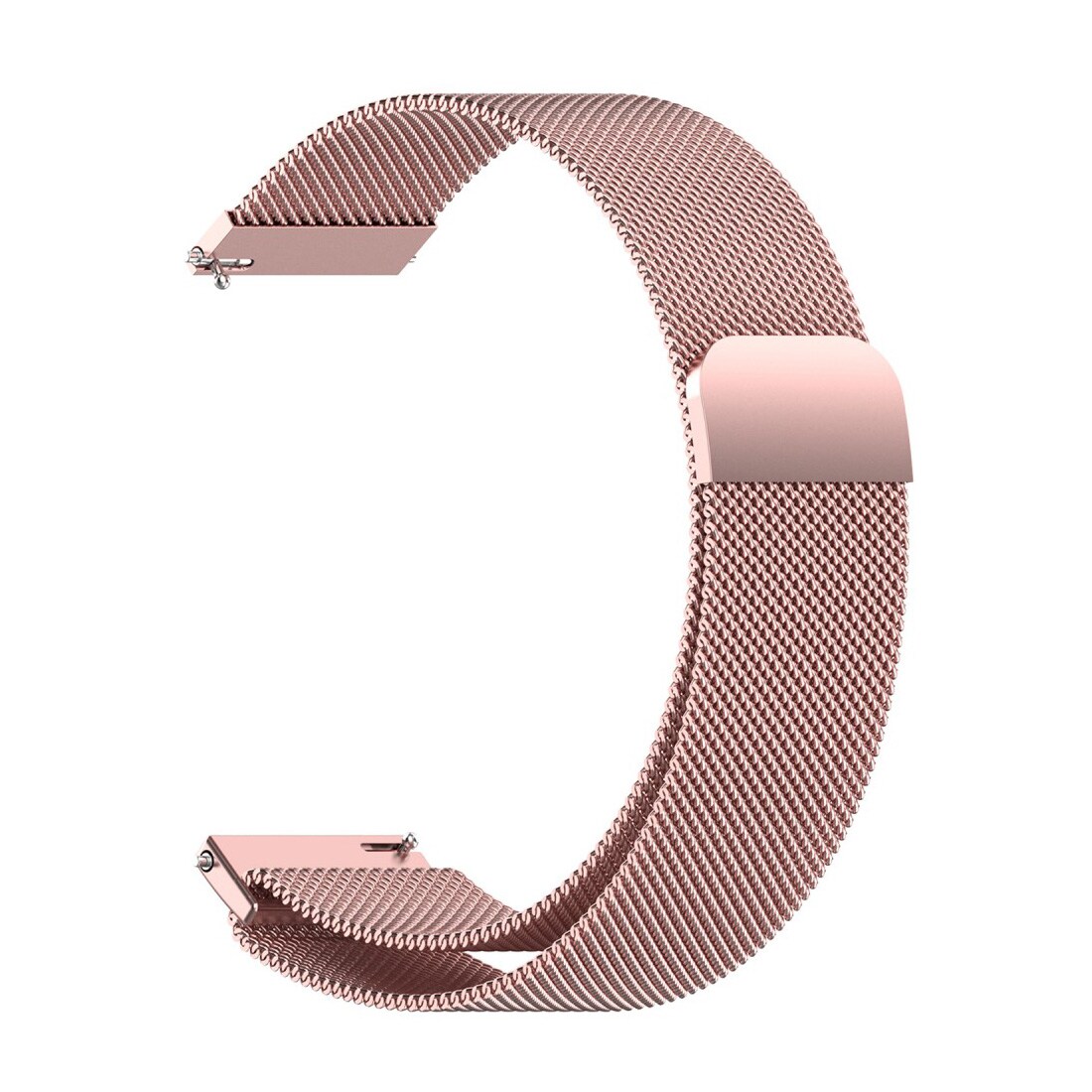 Samsung Galaxy Watch 8 44mm Armbånd Milanese Loop, Lyserød guld