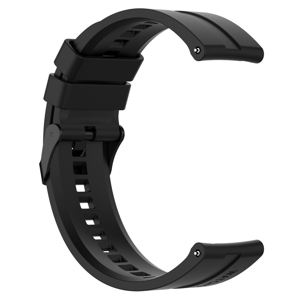 Huawei Watch GT 3 46mm/Watch GT Runner Armbånd i silikone, Sort