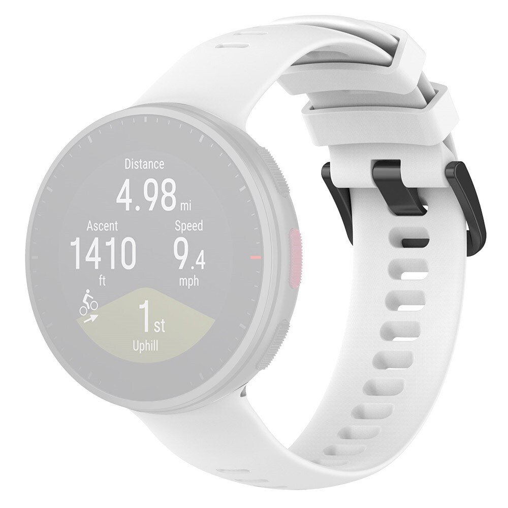 Polar Vantage V2 Armbånd i silikone, Hvid