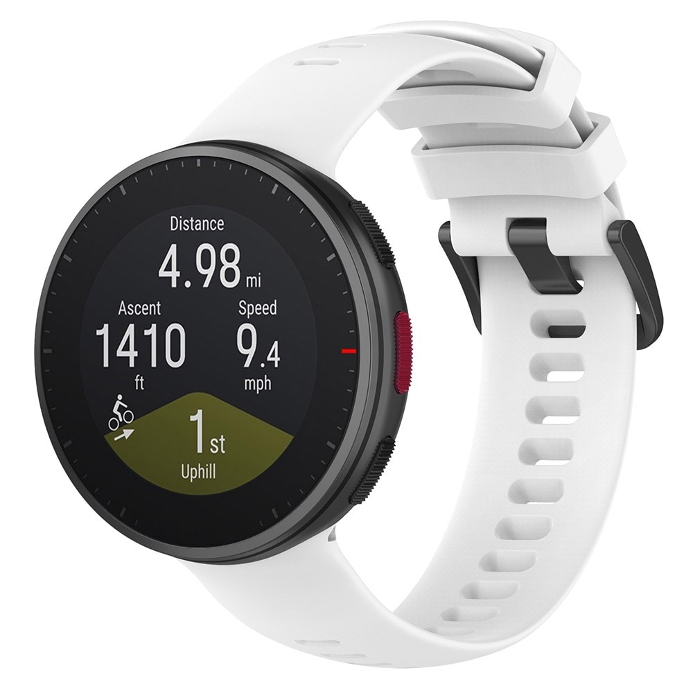 Polar Vantage V2 Armbånd i silikone, Hvid