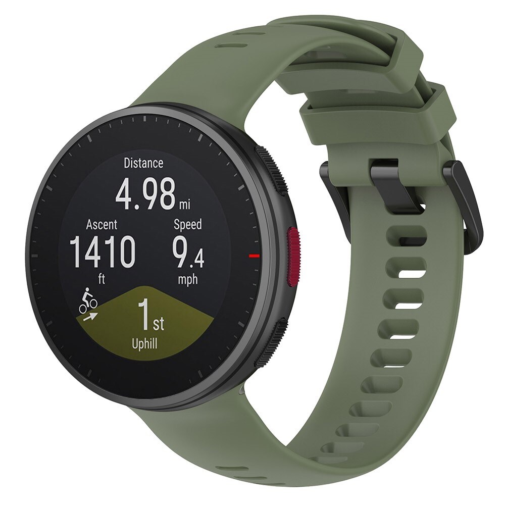 Polar Vantage V2 Armbånd i silikone, Grøn