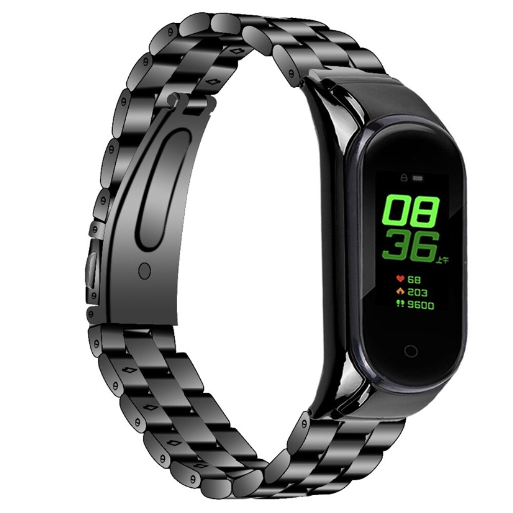 Xiaomi Mi Band 7 Stilrent linkarmbånd i metal, Sort