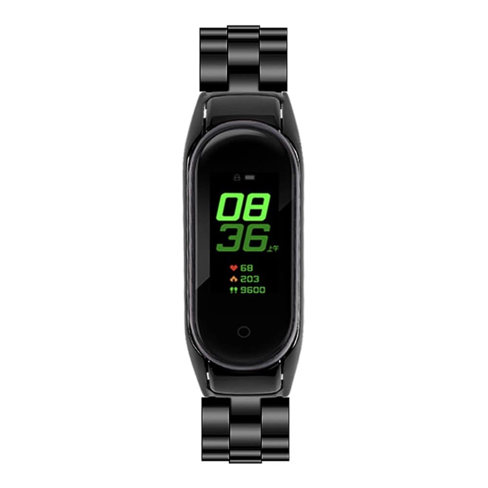 Xiaomi Mi Band 7 Stilrent linkarmbånd i metal, Sort