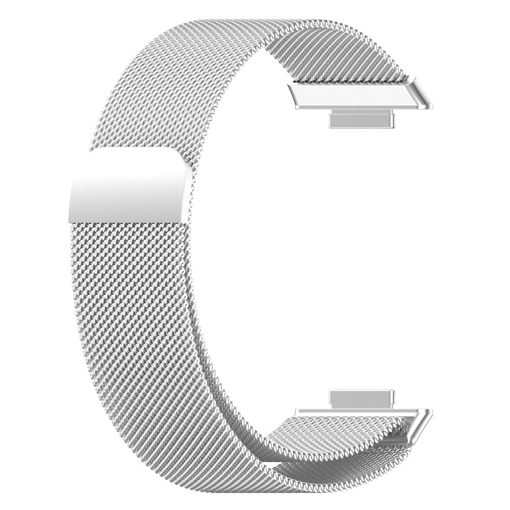 Huawei Watch Fit 2 Armbånd Milanese Loop, Sølv