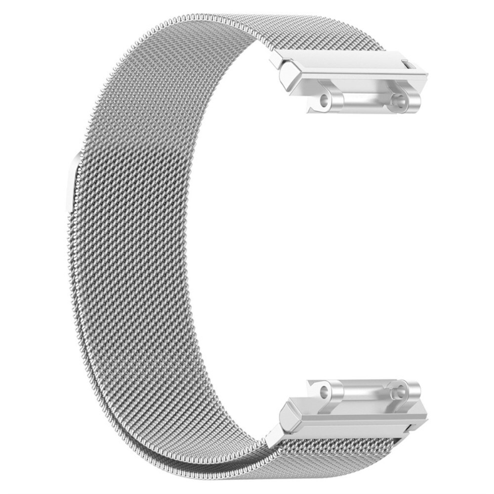 Amazfit T-Rex 2 Armbånd Milanese Loop, Sølv