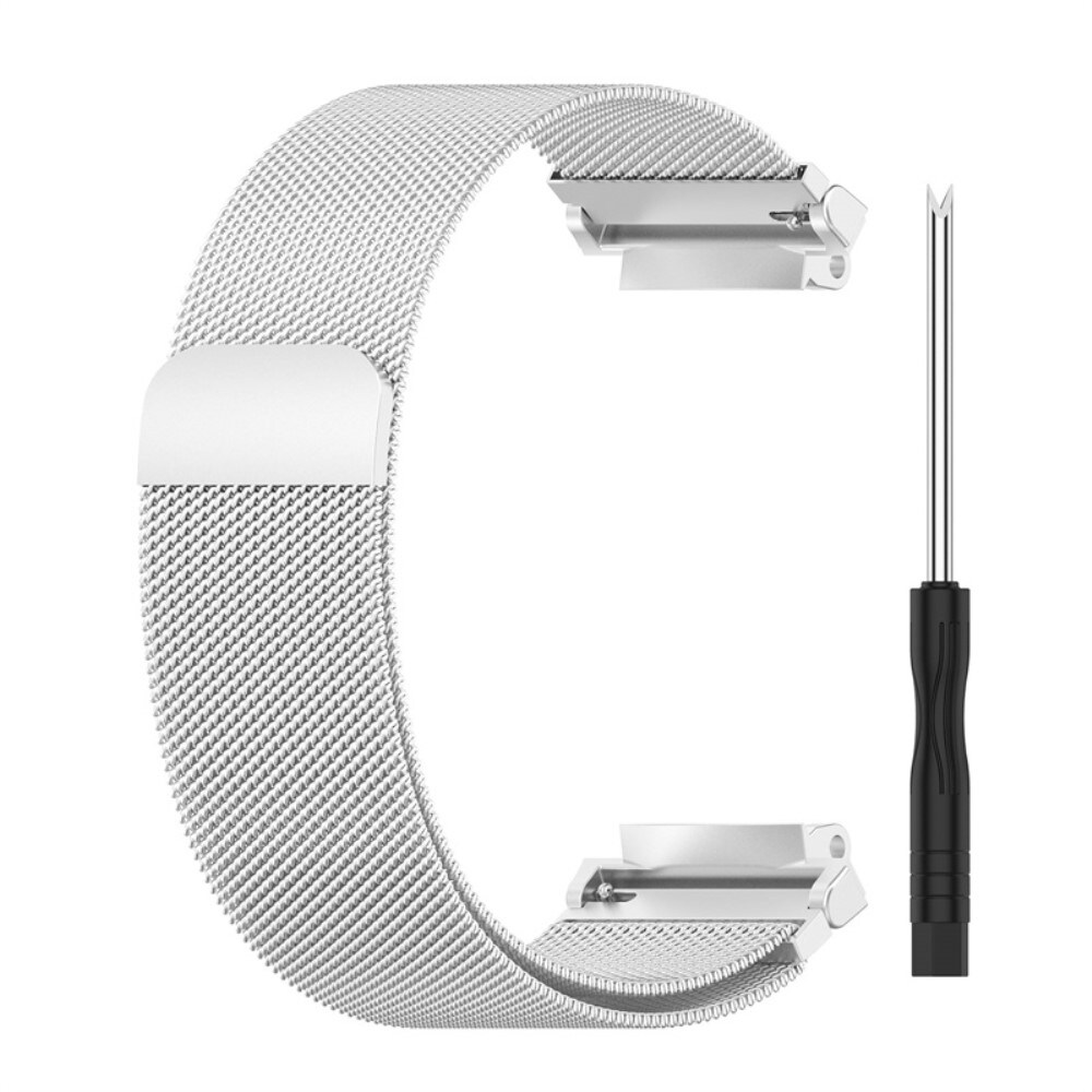 Amazfit T-Rex 2 Armbånd Milanese Loop, Sølv
