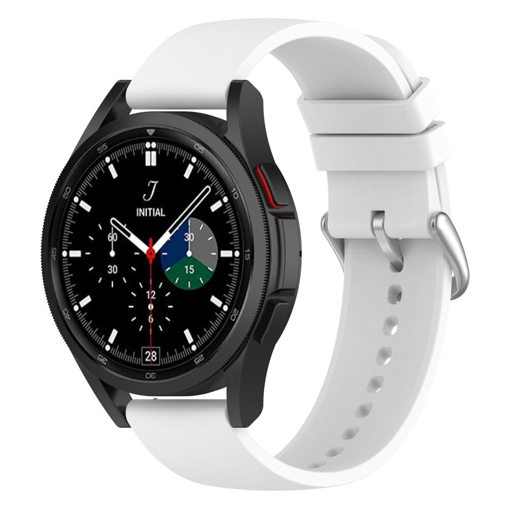 Samsung Galaxy Watch 5 Pro 45mm Armbånd i silikone, Hvid