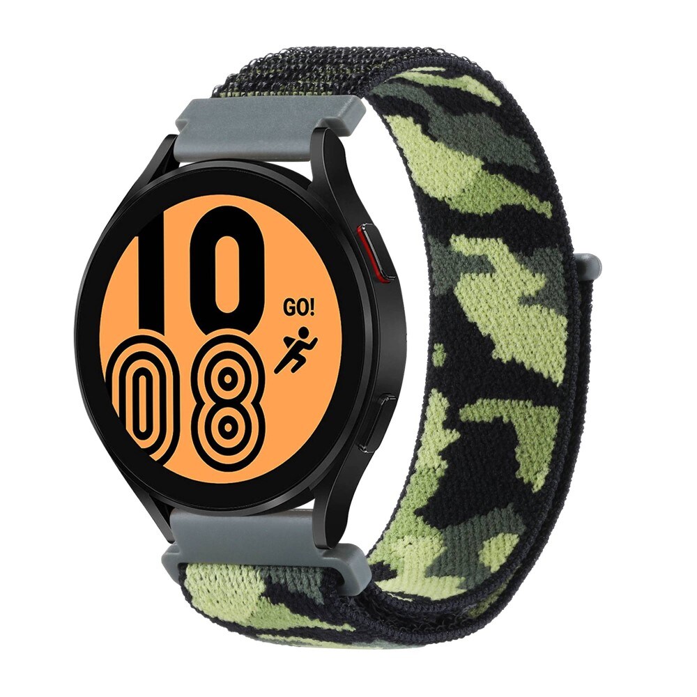 Samsung Galaxy Watch 6 Classic 43mm Armbånd i nylon, Camouflage