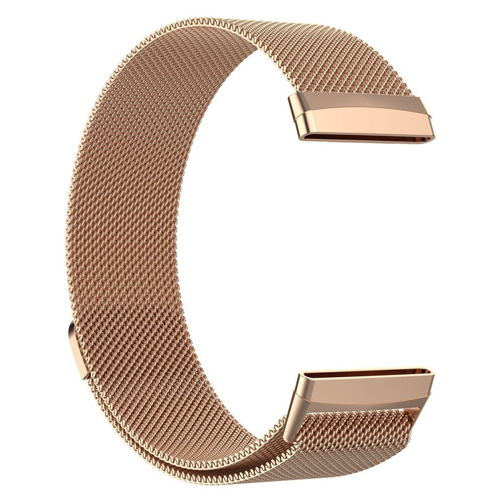 Fitbit Sense 2 Armbånd Milanese Loop, Rose guld