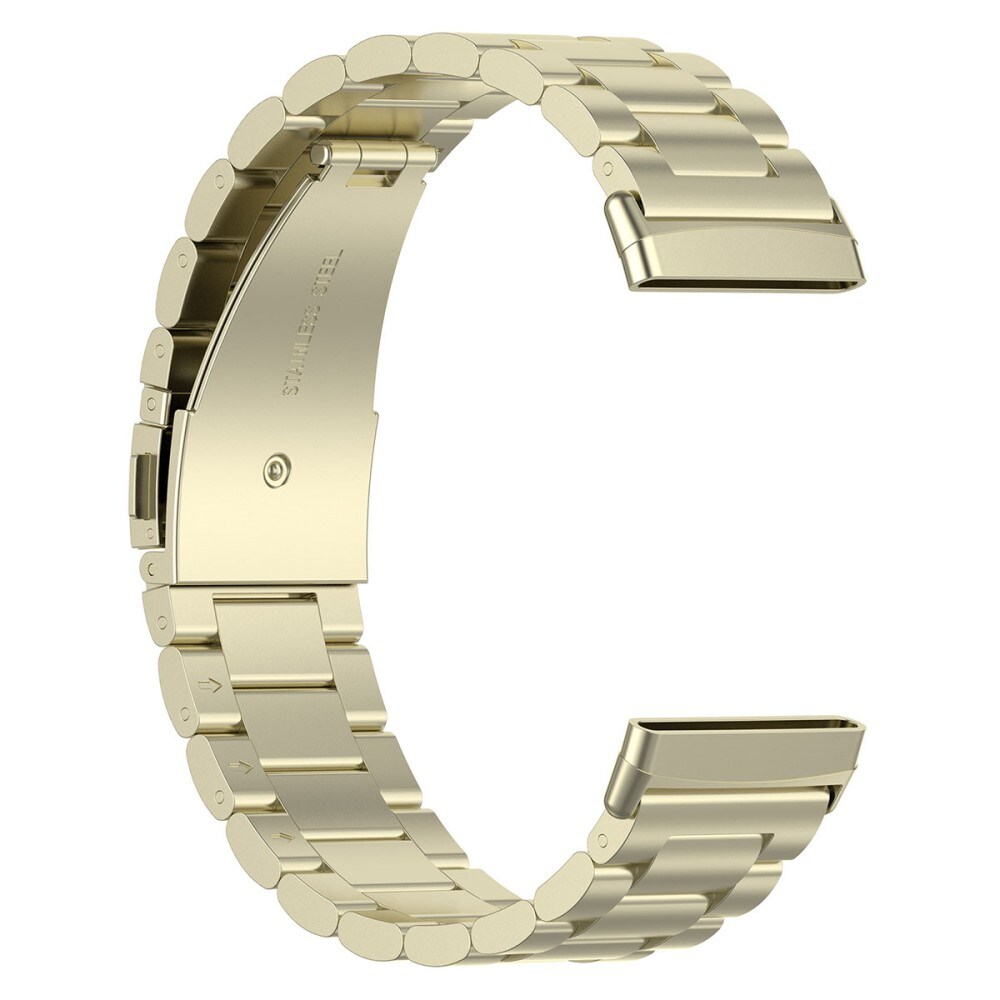 Fitbit Versa 4 Stilrent linkarmbånd i metal, Guld