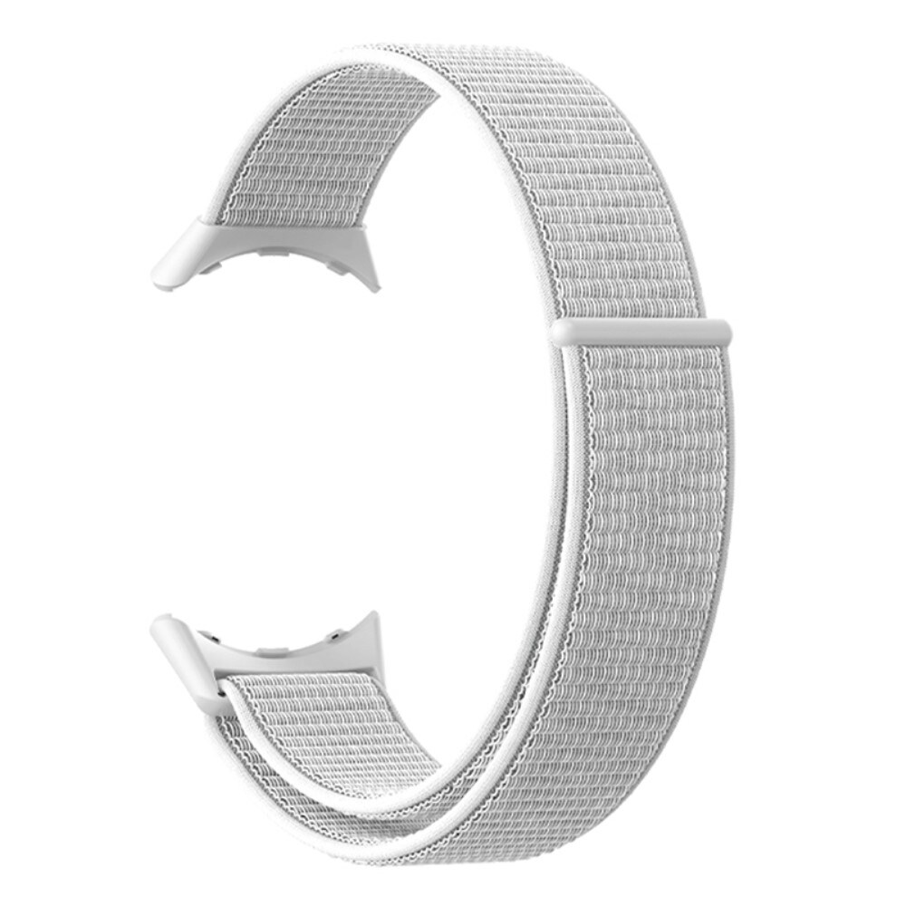 Google Pixel Watch 2 Armbånd i nylon, Hvid