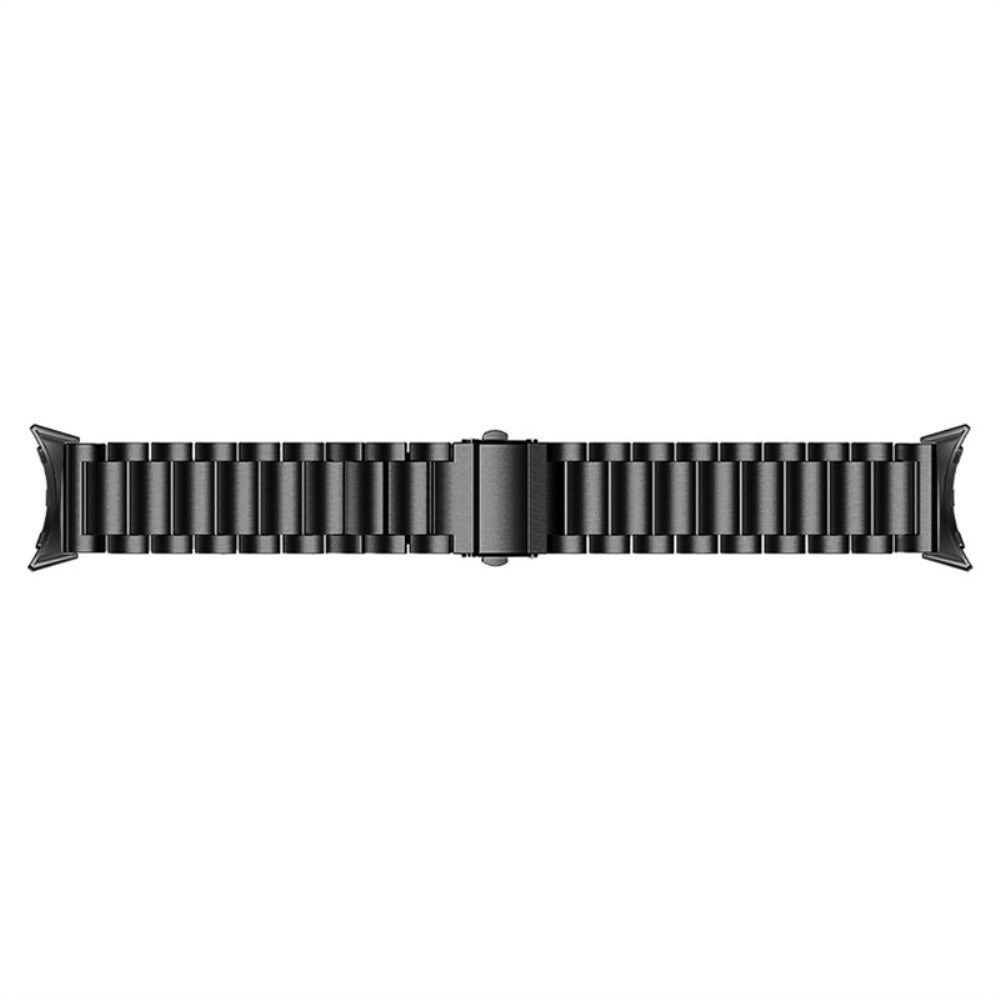 Google Pixel Watch 3 45mm Stilrent linkarmbånd i metal, Sort
