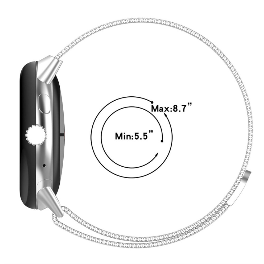 Google Pixel Watch 2 Armbånd Milanese Loop, Ombre