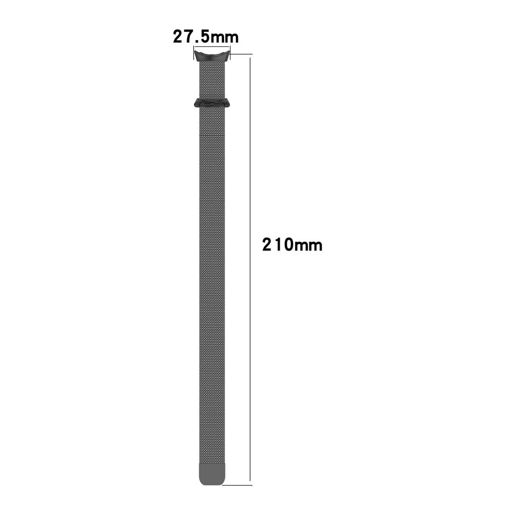 Google Pixel Watch 3 41mm Armbånd Milanese Loop, Sort