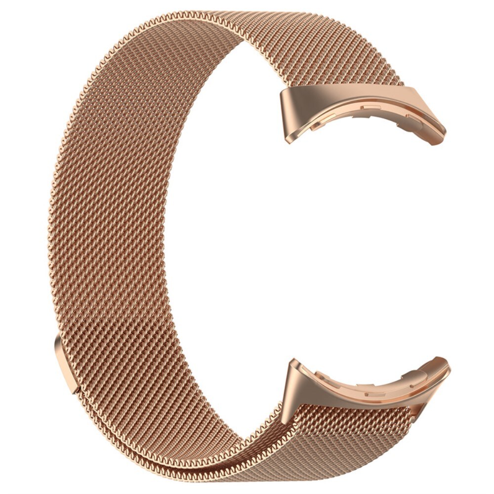 Google Pixel Watch 4 45mm Armbånd Milanese Loop, Rose guld
