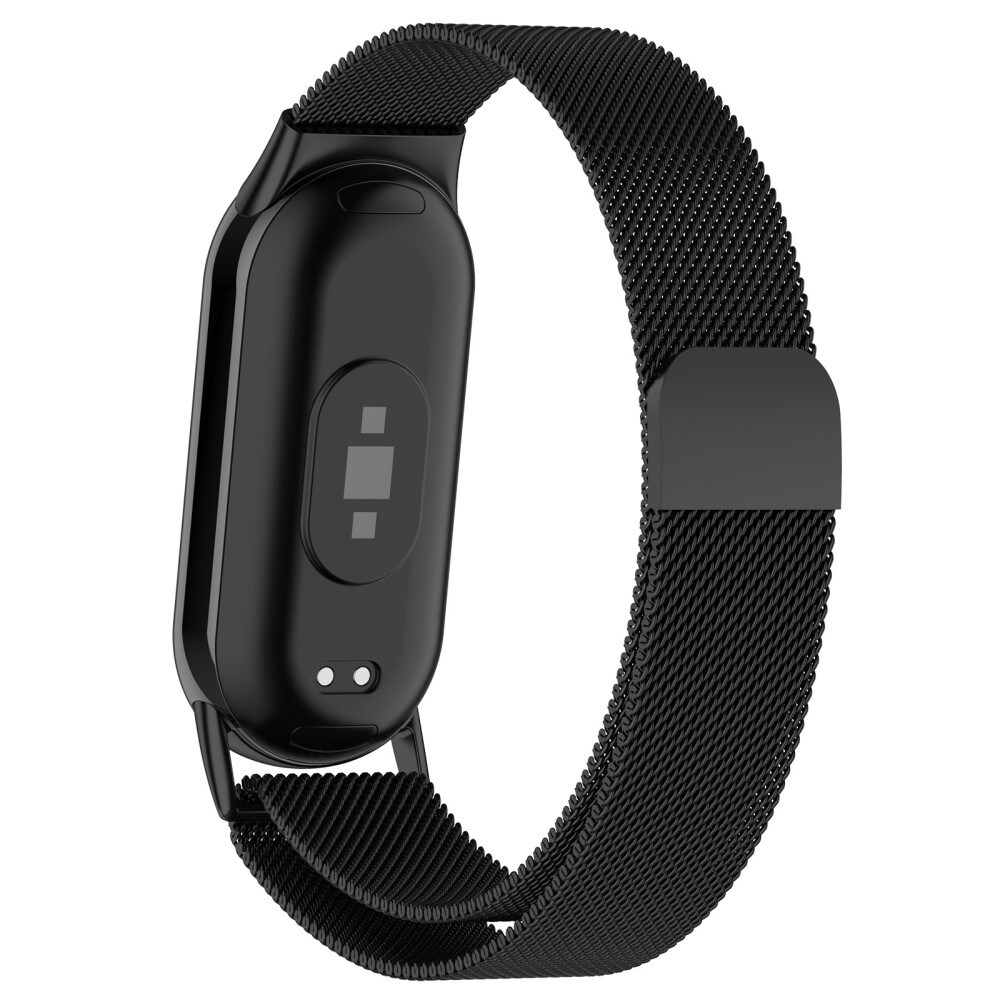 Xiaomi Mi Band 9 Armbånd Milanese Loop, Sort