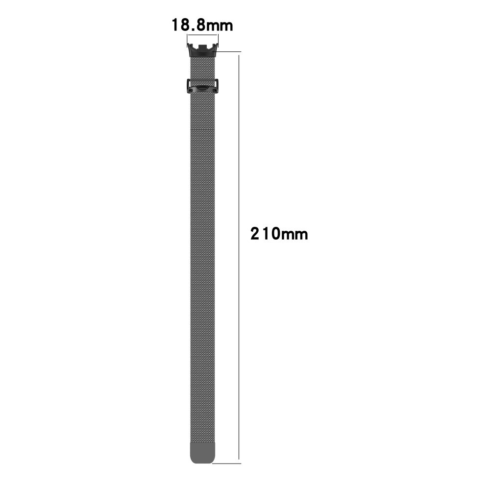 Xiaomi Smart Band 8 Armbånd Milanese Loop, Sort
