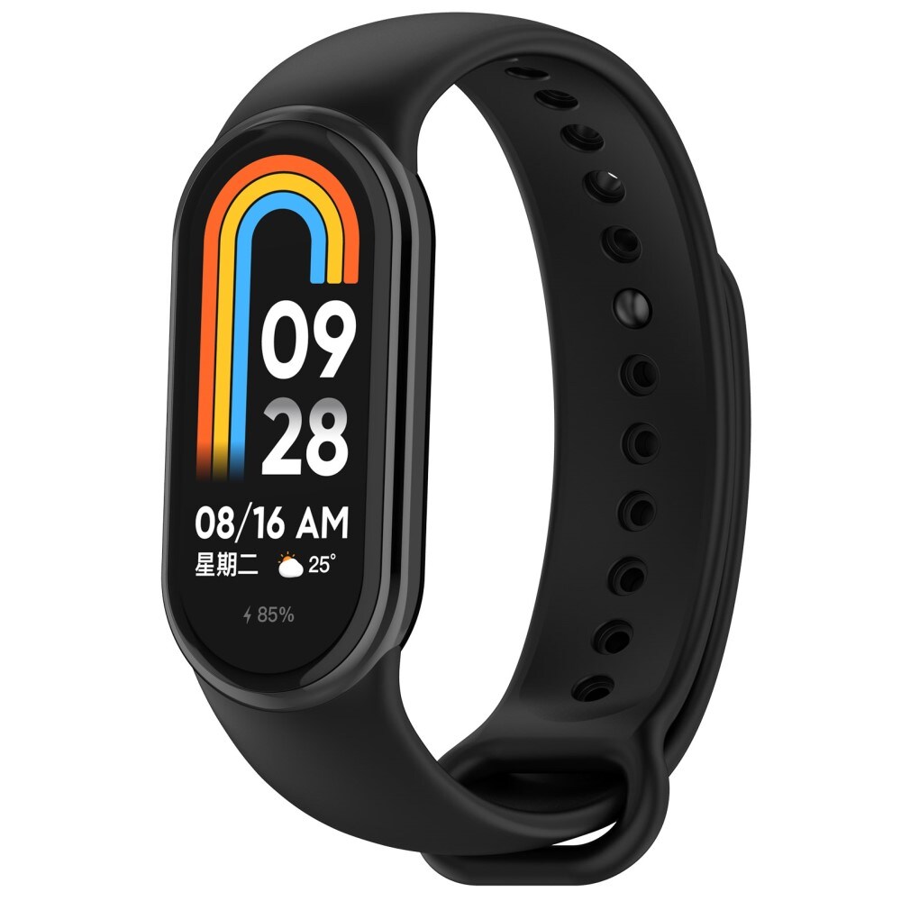 Xiaomi Mi Band 9 Armbånd i silikone, Sort