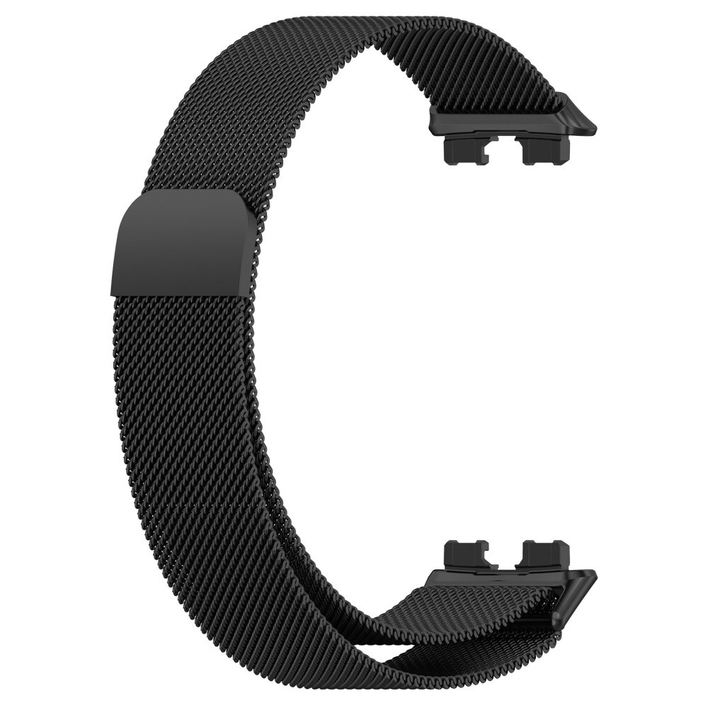 Huawei Band 9 Armbånd Milanese Loop, Sort