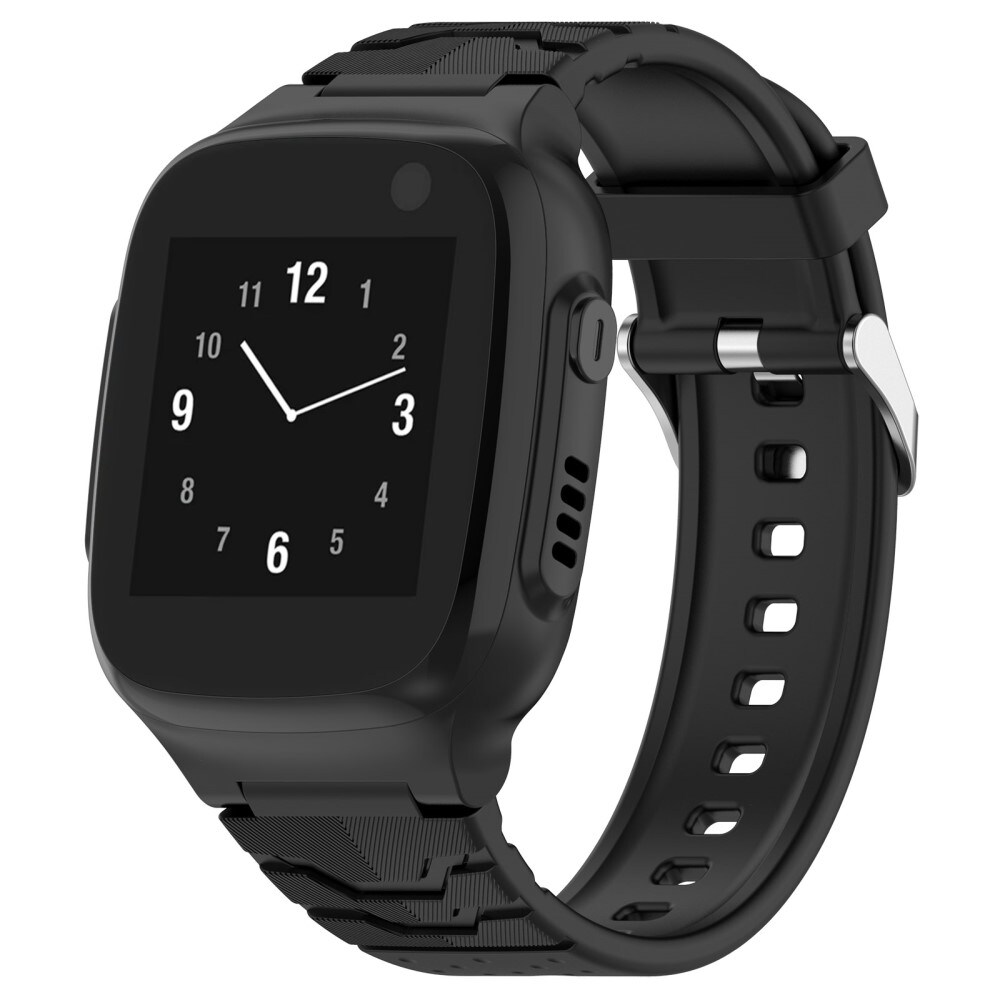 Xplora X5 Play Armbånd i silikone, Sort