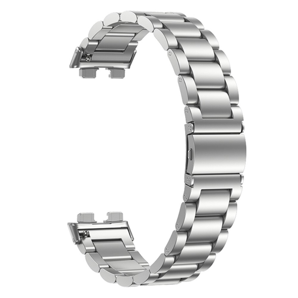 Huawei Band 9 Stilrent linkarmbånd i metal, Sølv