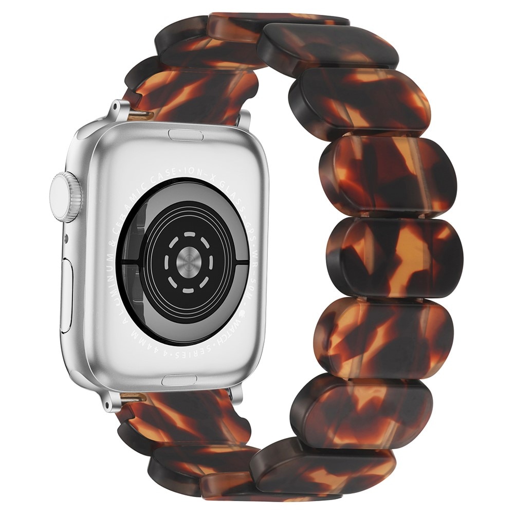 Apple Watch Series 11 42mm Fleksibelt armbånd i resin, Brun