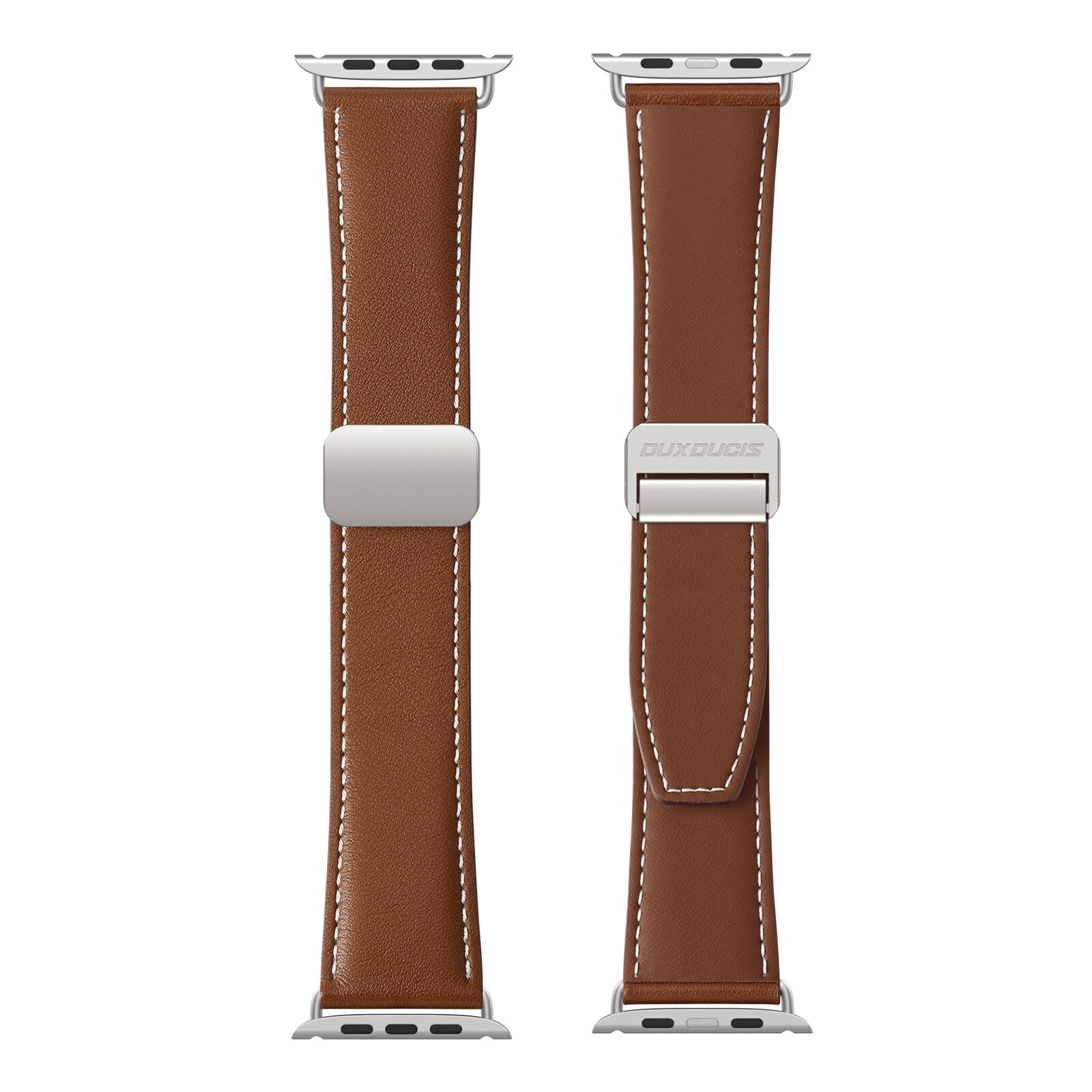 Apple Watch Series 4-6 44mm Rem i læder, Brun