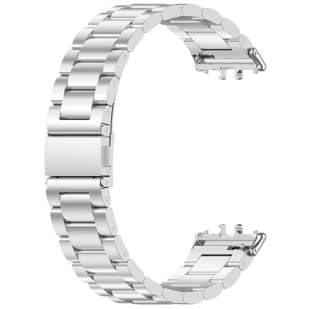 Samsung Galaxy Fit 3 Stilrent linkarmbånd i metal, Sølv