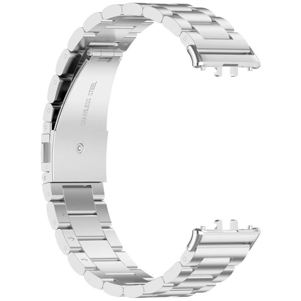 Samsung Galaxy Fit 3 Stilrent linkarmbånd i metal, Sølv