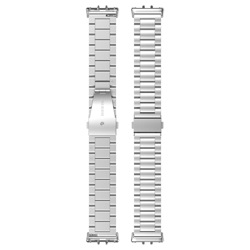 Samsung Galaxy Fit 3 Stilrent linkarmbånd i metal, Sølv