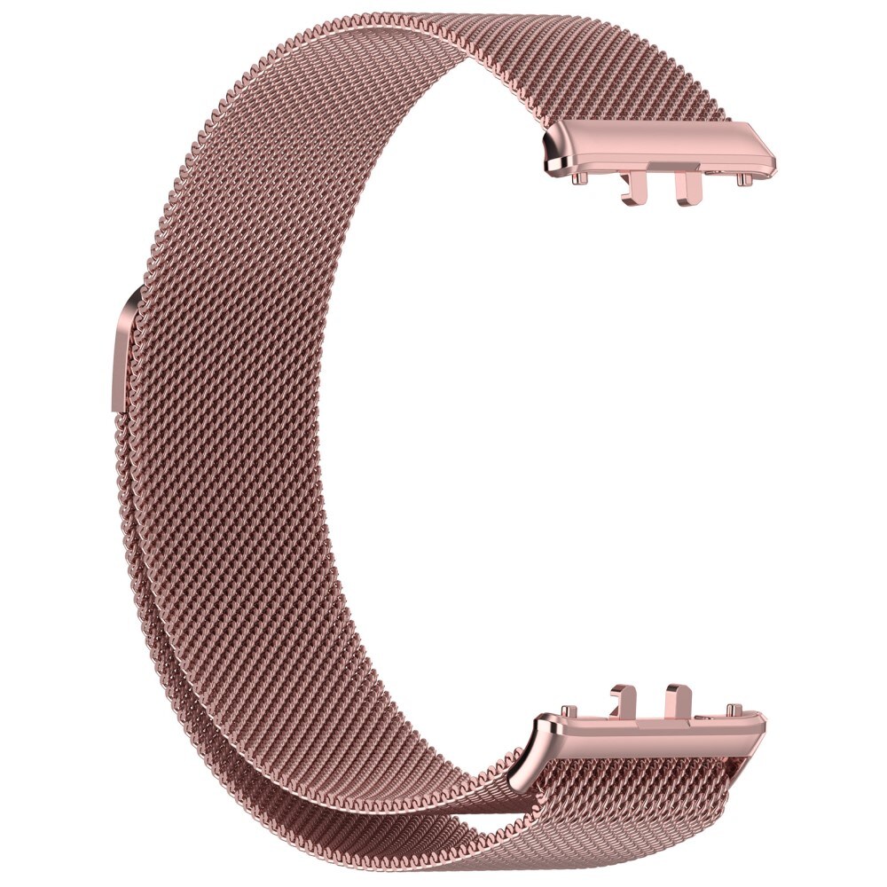 Samsung Galaxy Fit 3 Armbånd Milanese Loop, Lyserød guld