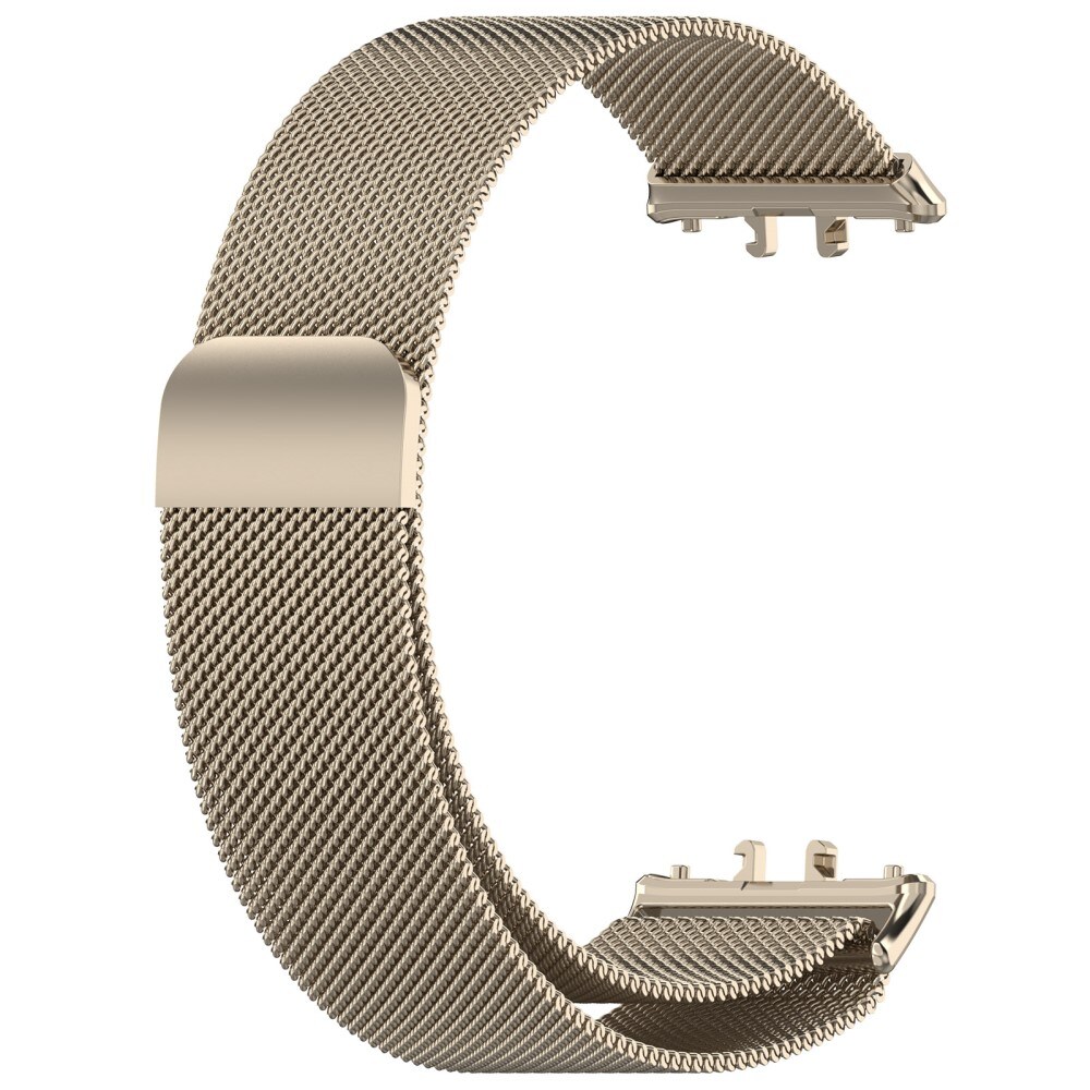 Samsung Galaxy Fit 3 Armbånd Milanese Loop, Champagne guld