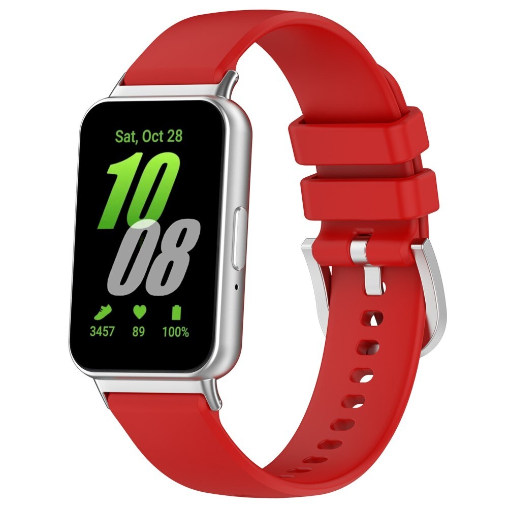 Samsung Galaxy Fit 3 Armbånd i silikone, Rød