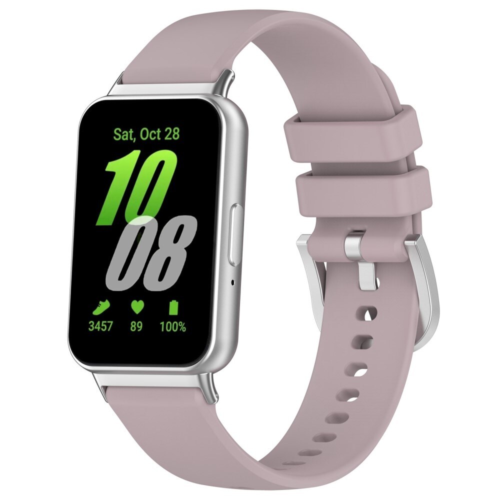 Samsung Galaxy Fit 3 Armbånd i silikone, Lilla