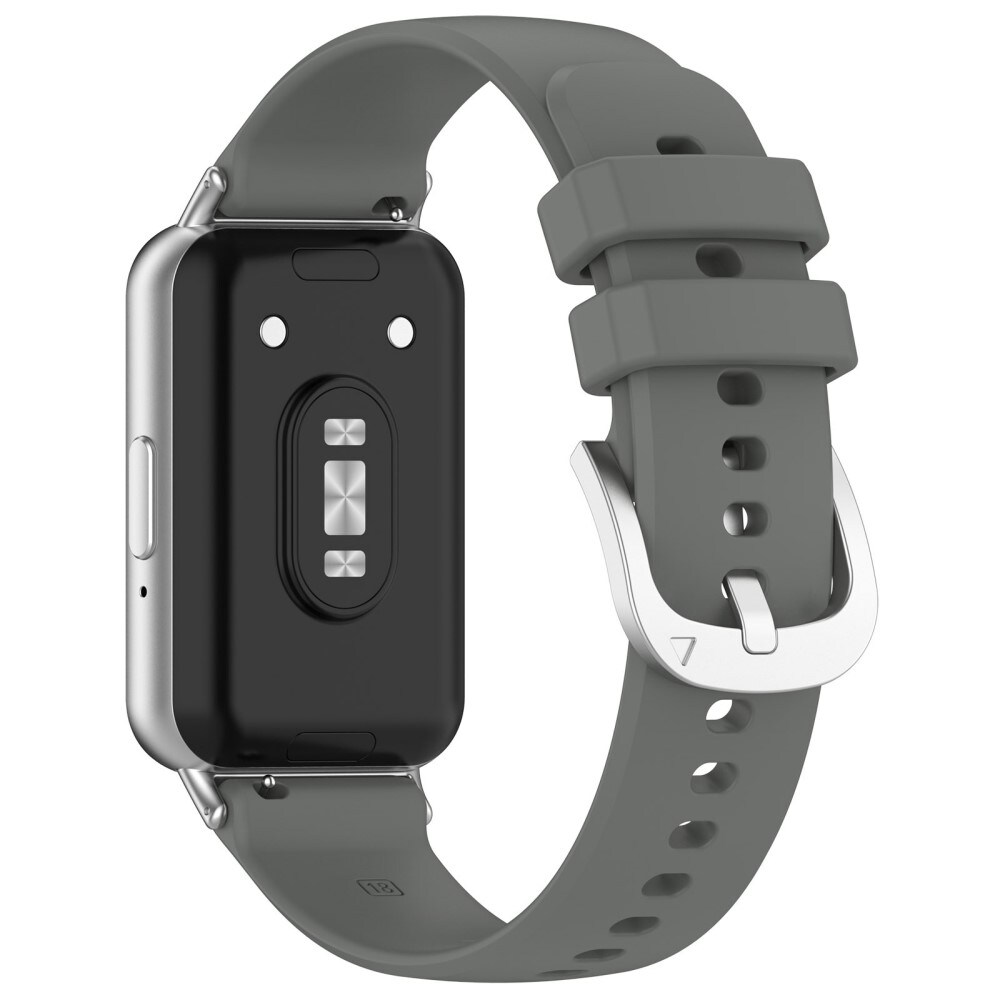 Samsung Galaxy Fit 3 Armbånd i silikone, Mørkegrå