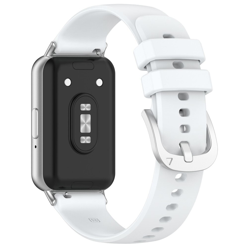 Samsung Galaxy Fit 3 Armbånd i silikone, Hvid