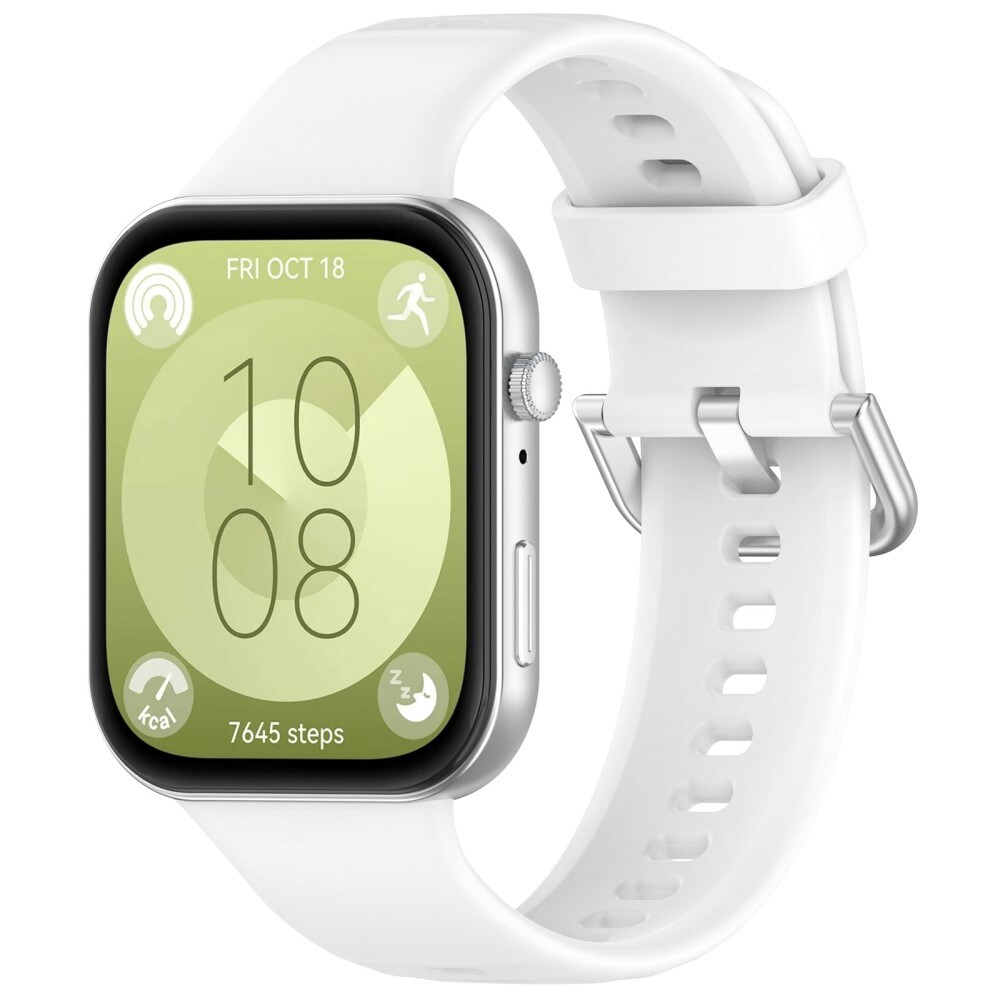 Huawei Watch Fit 4 Armbånd i silikone, Hvid
